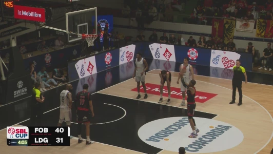 SBL Cup 2026 - finale masculine - Fribourg - Genève 1/2