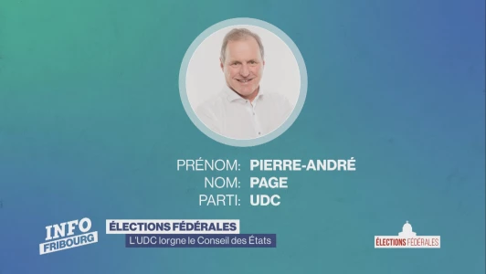 Pierre-André Page: L&#039;UDC lorgne le Conseil des États