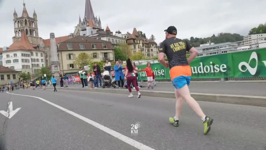 20km de Lausanne 2023 - les jeunes coureurs