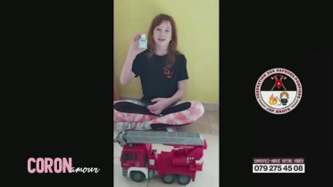 Le message des jeunes sapeurs pompiers de la Broye