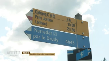 Des filles débrouilles à la montagne