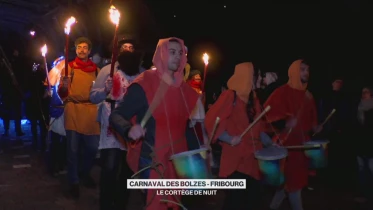 Carnaval des Bolzes 2020 - Le cortège de nuit