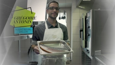 Le tartare de truite de Vionnaz, sérac d&#039;alpage et viande sé