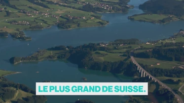 Lac artificiel de la Gruyère