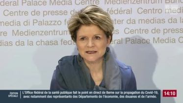 Coronavirus: Point presse du Conseil Fédéral