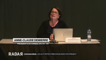 Coronavirus: Conf. de presse de FR