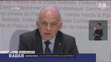 Coronavirus: Conf. de presse du CF du 20 mars 2020