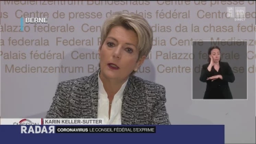 Coronavirus: Conf. de presse CF du 1er avril