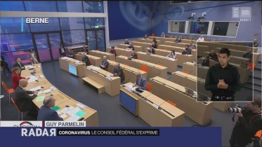 Coronavirus: Conf. de presse du CF du 8 avril