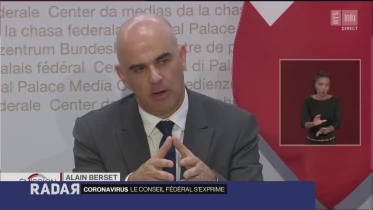 Coronavirus: Conf. de presse du CF du 22 avril