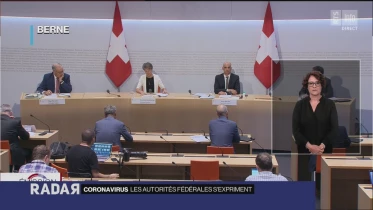 Coronavirus: Conf. de presse CF du 12 août