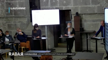 Coronaviruis: Conf. de presse VD du 23 octobre