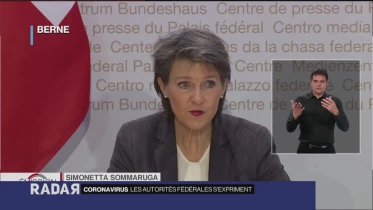 Coronavirus: Conf. de presse du CF du 18 décembre