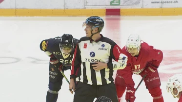 Match de préparation de hockey