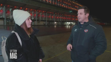 La BCF Arena illuminée les soirs de matchs