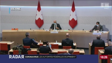 Coronavirus : Conf. de presse du CF du 13 octobre