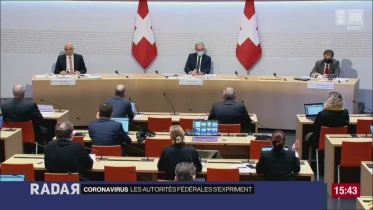 Coronavirus: Conf. de presse du CF du 10 décembre