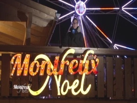 La magie de Noël au bord du lac