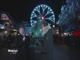 La magie de Noël au bord du lac