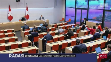 Coronavirus: Conf. de presse du CF du 30 mars