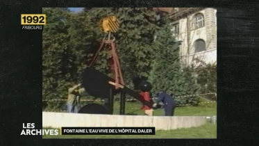 La fontaine &quot;L&#039;eau vive&quot; de l&#039;hôpital Daler