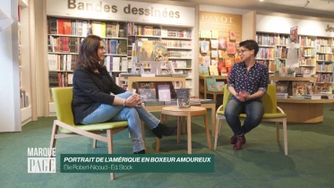 Portrait de l&#039;Amérique en boxeur amoureux