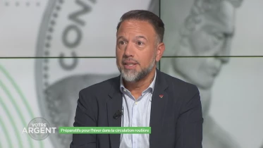 Préparatifs pour l&#039;hiver dans la circulation routière