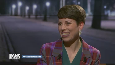 Avec Lisa Mazzone