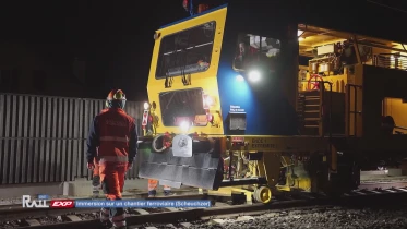 Immersion sur un chantier ferroviaire  (Scheuchzer)