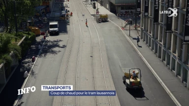 Une pétition pour végétaliser le futur tram lausannois