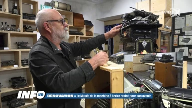 Le Musée suisse de la machine à écrire menacé par des travaux à Lausanne