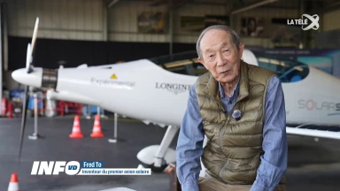 À 88 ans, l'inventeur du premier avion solaire vole enfin dans sa création