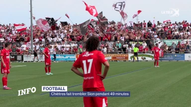 Coupe de Suisse : Chiètres fête son but malgré la défaite face à Sion