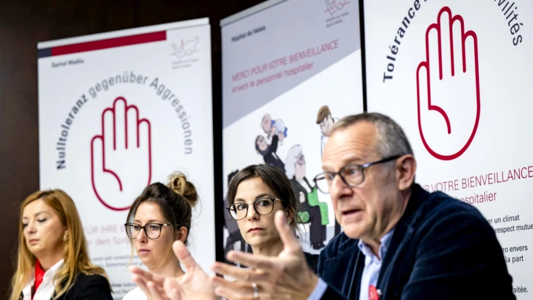 Incivilités: l'hôpital du Valais protège et soutient son personnel