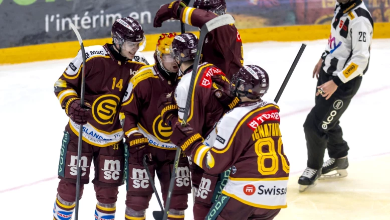 Genève-Servette bat Lausanne 5-3 : triplé de Rochette