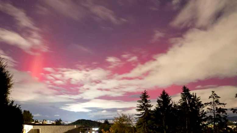 Aurores boréales visibles en Suisse après une forte tempête solaire