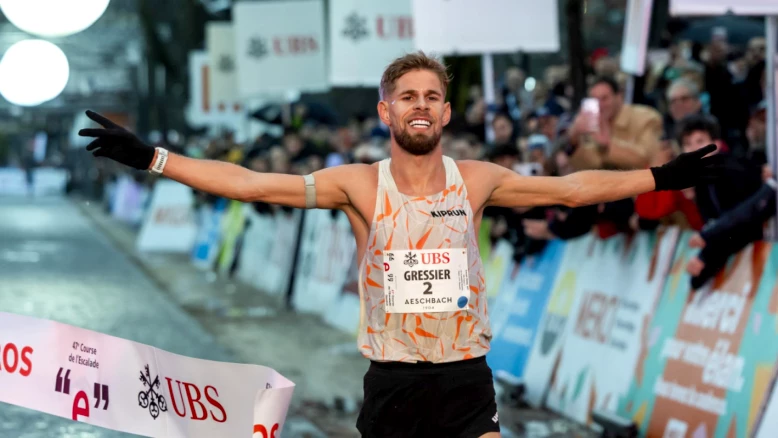 Jimmy Gressier remporte la course de l'Escalade à Genève
