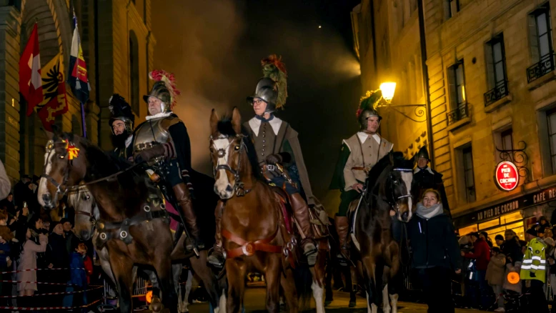 Genève: 423e Escalade célébrée par un cortège historique