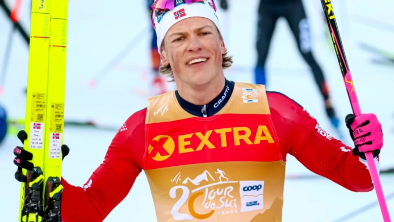 Tour de ski: Klaebo recordman (5e titre), Diggins 3e