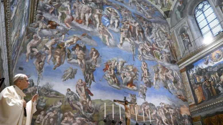 Chapelle Sixtine : restauration du "Jugement dernier" de Michel-Ange