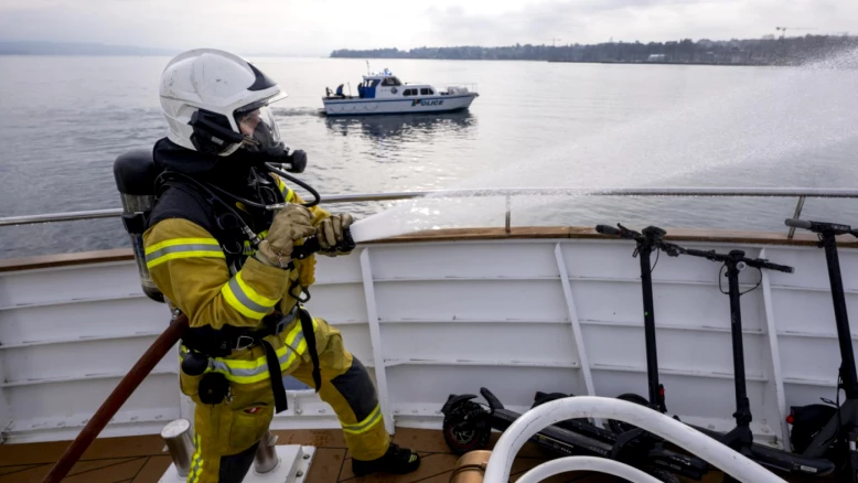 Exercice de sauvetage CGN à Versoix : entraînement sur le lac