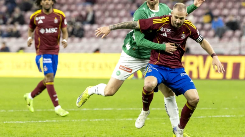 Servette tenu en échec par Saint-Gall (1-1) en Super League