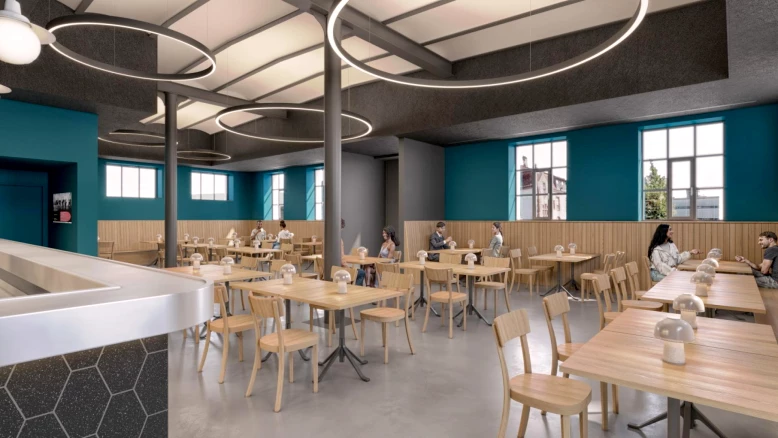 Les anciens abattoirs de La Chaux-de-Fonds: restaurant prévu en 2027