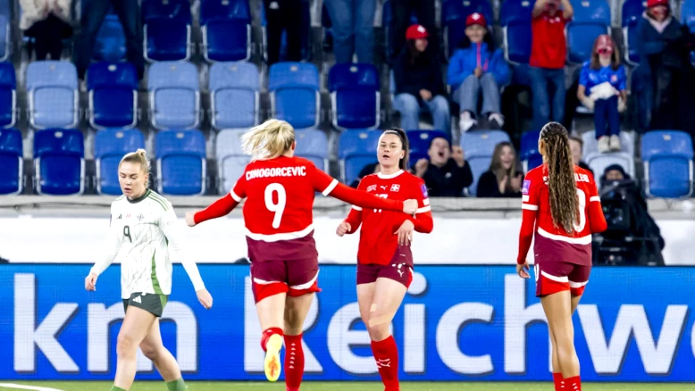 La Suisse domine l'Irlande du Nord 2-0