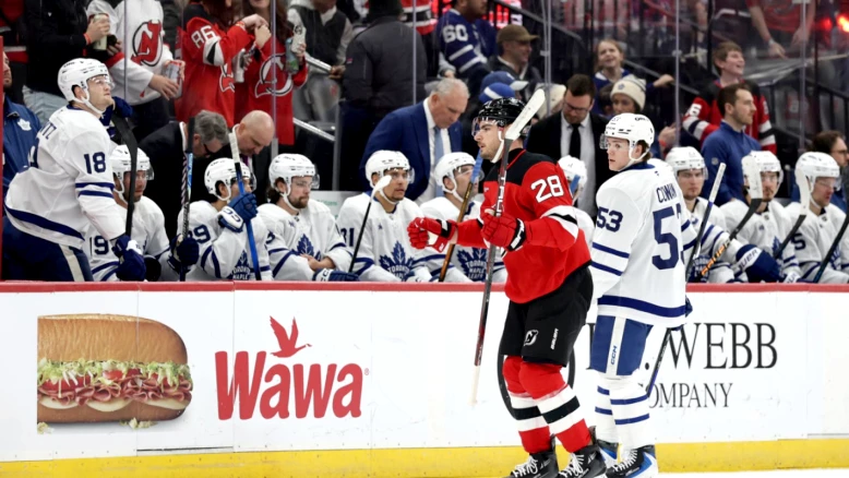 Devils: troisième victoire d'affilée, New Jersey bat Toronto