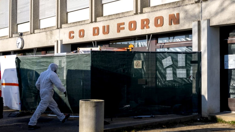 Incendie au cycle du Foron: reprise des cours envisagée mardi