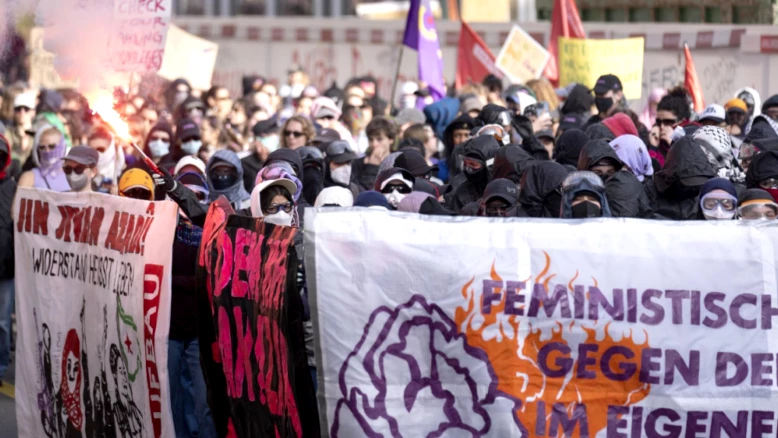 Mobilisation féministe contre les guerres impérialistes à Lausanne