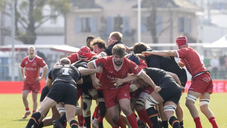 Rugby: la Suisse bat l'Allemagne 35-25 et reste en Europe Championship