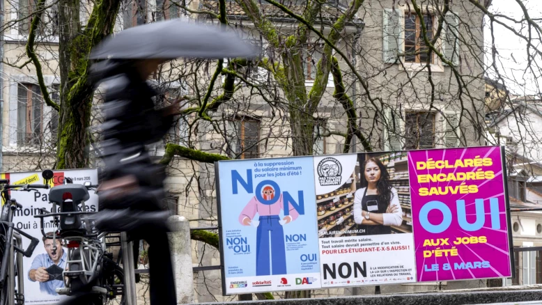 Genève: salaire minimum réduit de 25% pour les jobs d'été
