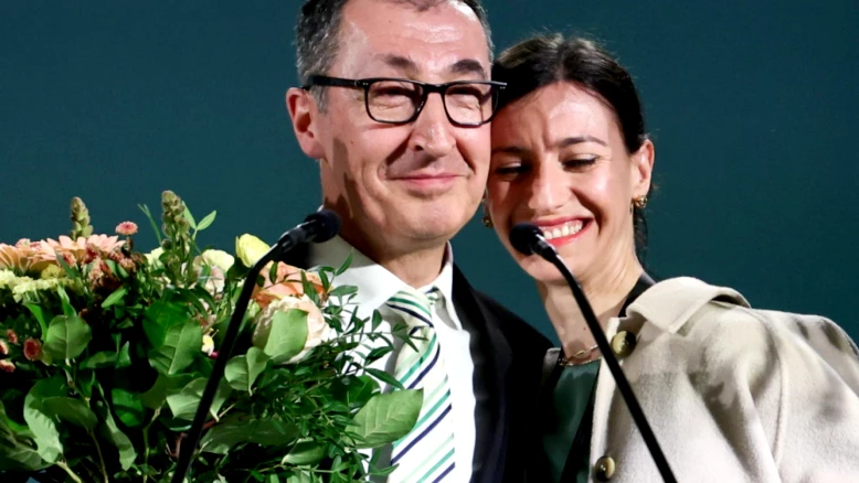 Les Verts devant Merz dans le Bade-Wurtemberg